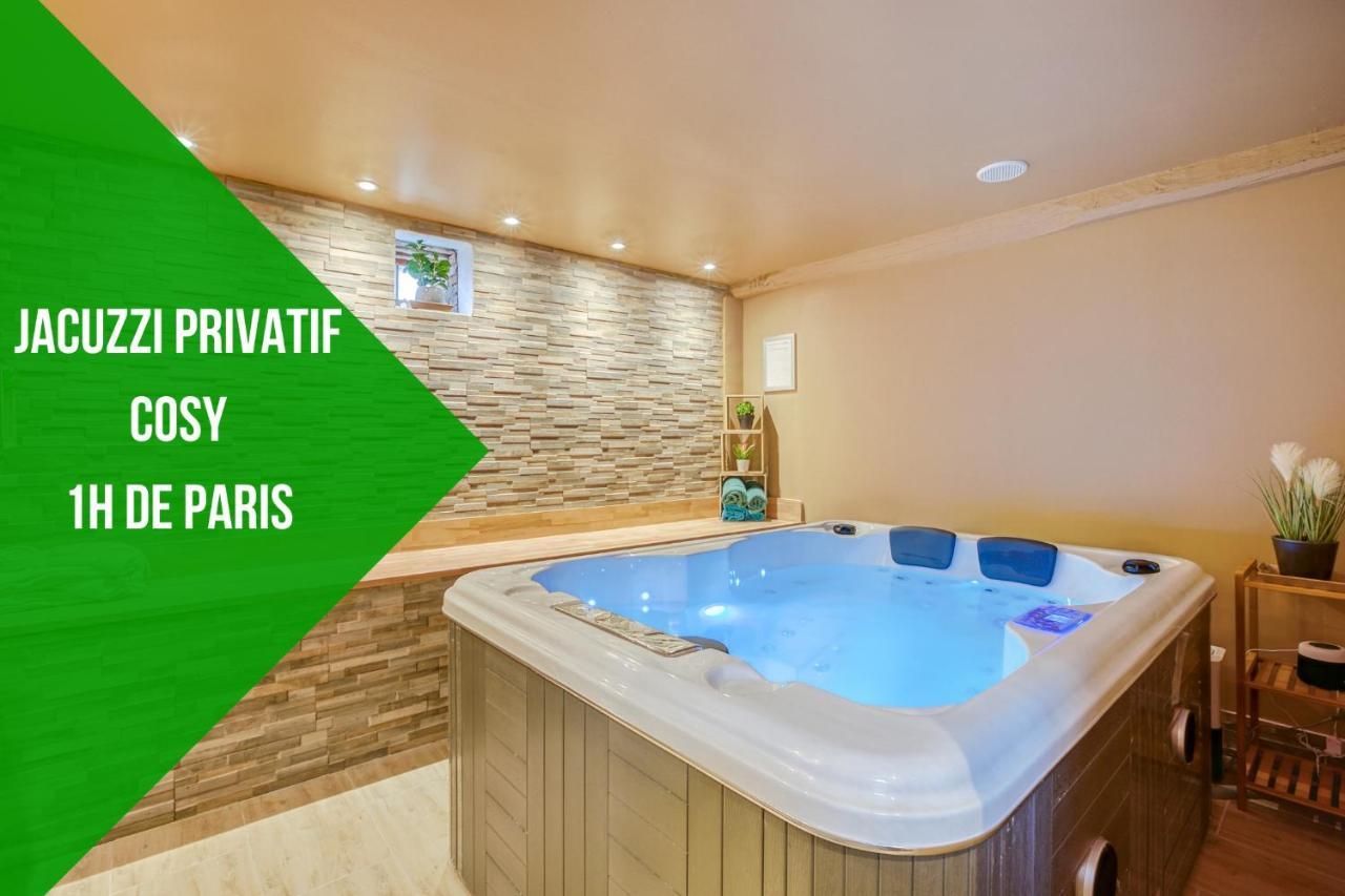 Gite La Fontaine -Cozy-1H De Paris -Jacuzzi Privatif La Boissiere  Exterior photo